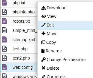 Edit wp-config-sample.php file in MYSQL Database Wizard