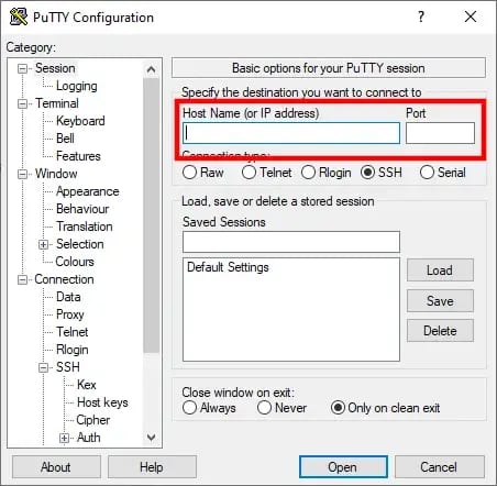 Setting Up VPS through Putty