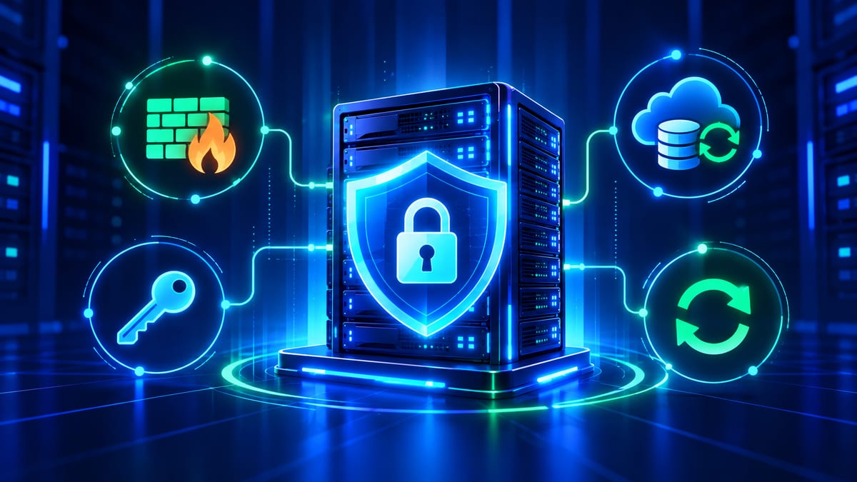 Security checklist for running automation bots on a VPS.