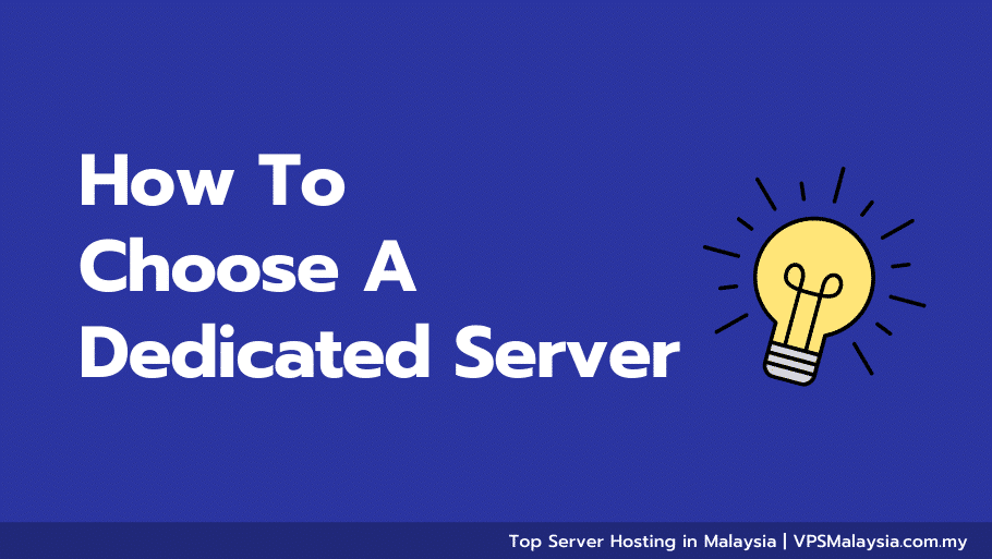 Feature image of how to choose a dedicated server