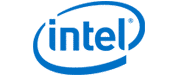 Intel logo in color