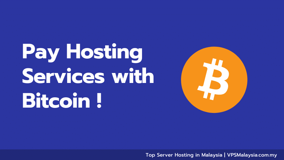 Feature image of pay hosting services with bitcoin