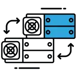 Icon for hot swap hard drive in dedicated server page vpsmalaysia