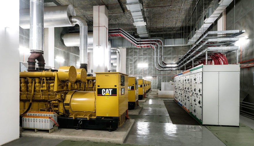 Photo for generators room at data center vpsmalaysia