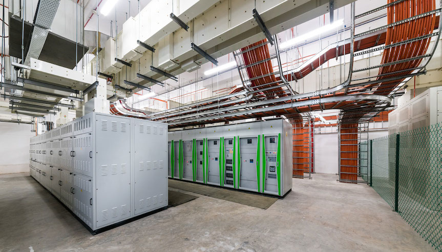 Photo for switch gear room at data centre vpsmalaysia