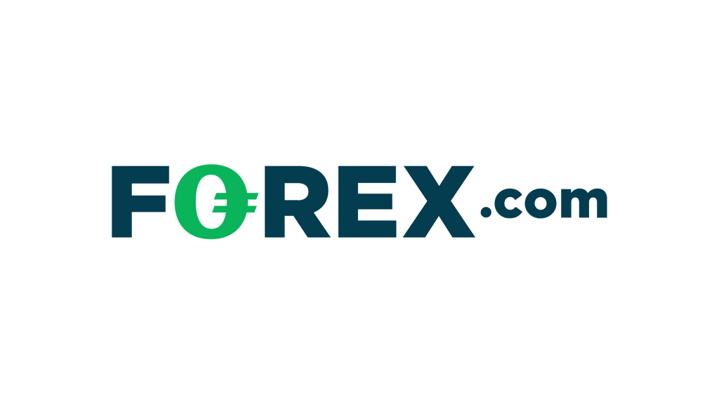 Forex.com logo with white background