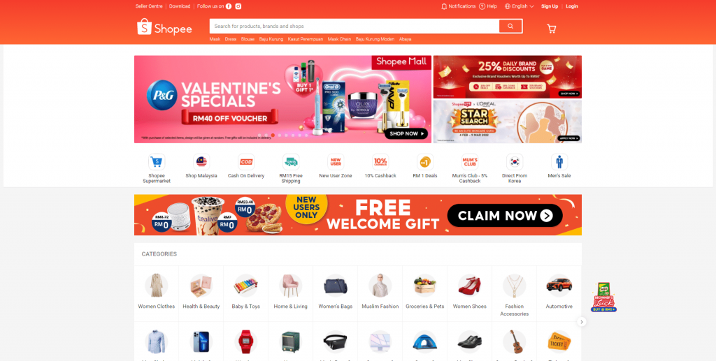 5 Best Affiliate Programs in Malaysia 4 Affiiate program by shopee