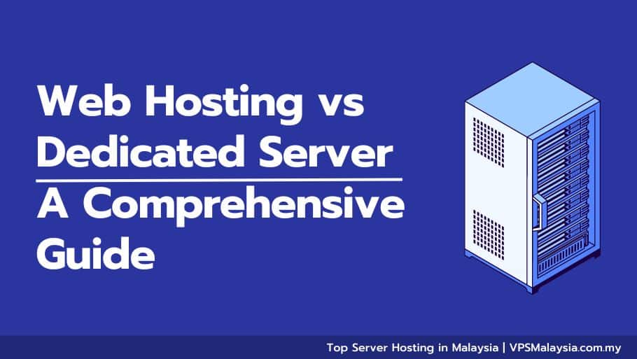 web hosting vs dedicated server