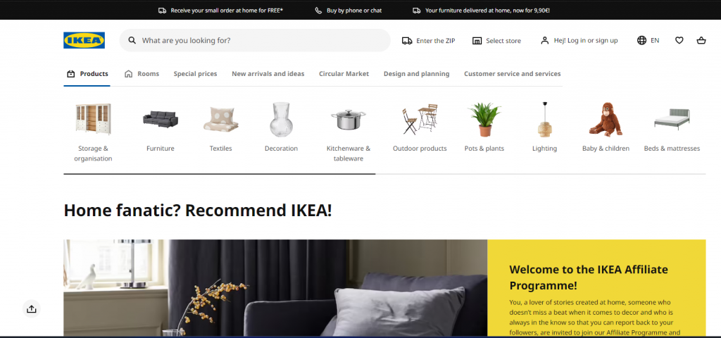 IKEA Affiliate Programs Malaysia