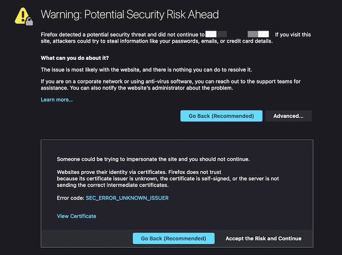 Mozilla Error ERR_SSL_PROTOCOL_ERROR