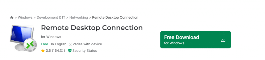 Download Remote Desktop for Windows