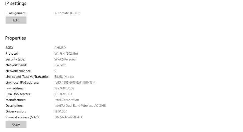 Find Your PC IP Address 