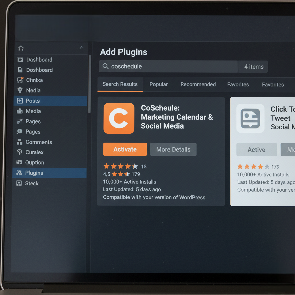 How to Install and Set Up CoSchedule for WordPress Hosting 4 Install CoSchedule