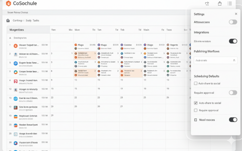 How to Install and Set Up CoSchedule for WordPress Hosting 6 Configure Your CoSchedule Calendar