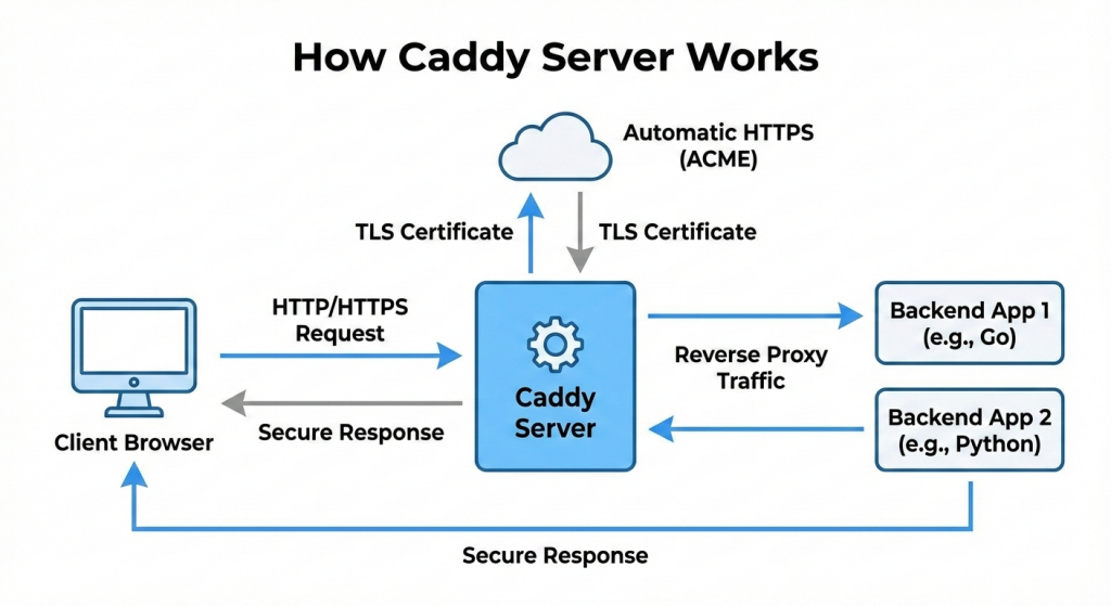 Apache vs Nginx vs LiteSpeed vs Caddy: A Detailed Web Server Comparison 8 How Caddy Server Works