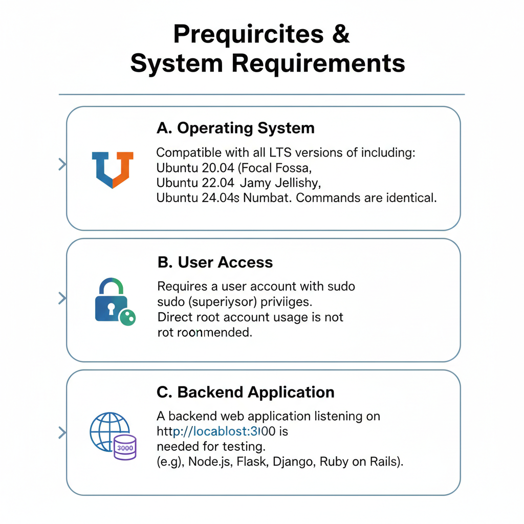Prerequisites & System Requirements To Configure Nginx as a Reverse Proxy