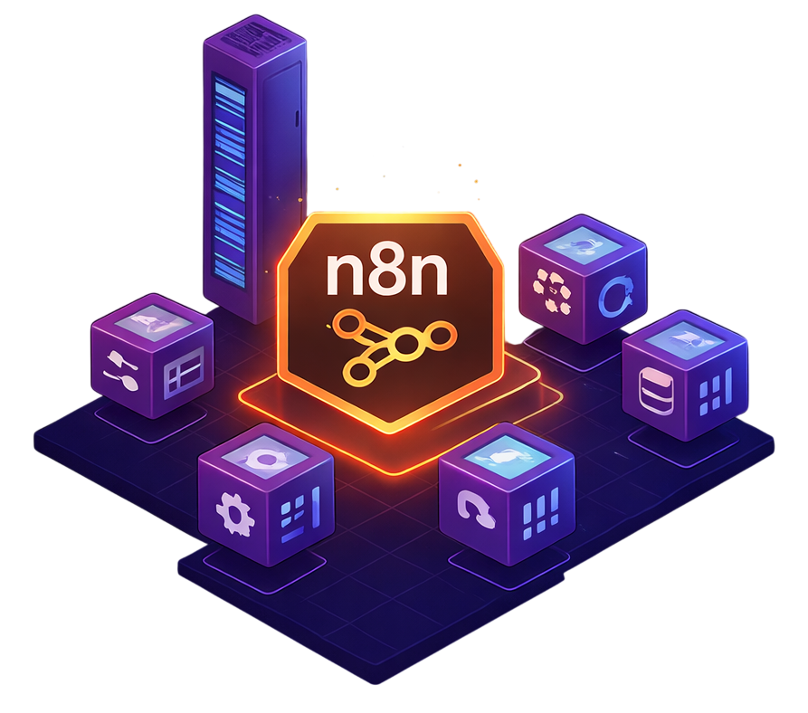 n8n VPS Hosting illustration